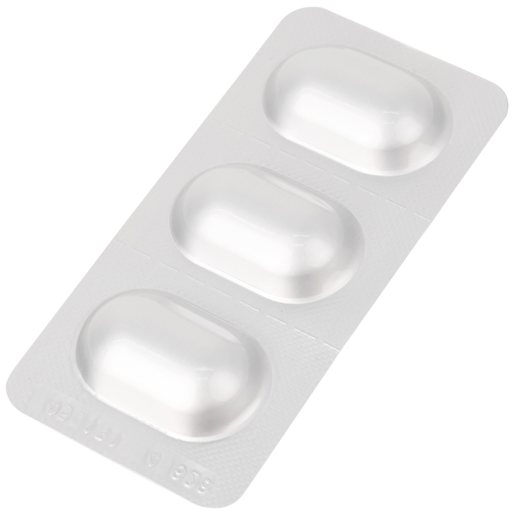 Hình ảnh Thuốc Glazi 500 Abbott điều trị viêm xoang cấp, viêm tai giữa cấp, viêm họng, viêm amidan (2 vỉ x 3 viên)