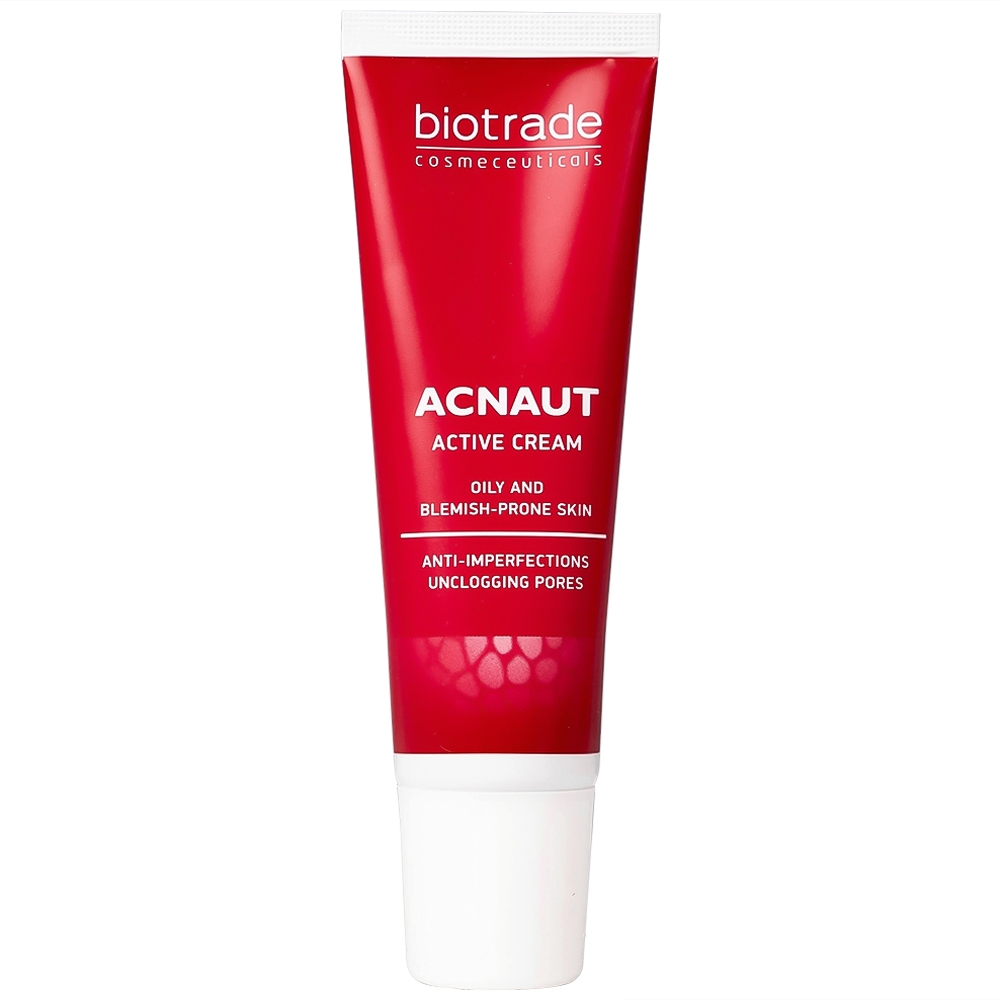 Hình ảnh Kem chấm mụn Acnaut Active Cream 15ml Biotrade giảm mụn bọc, mụn đầu đen