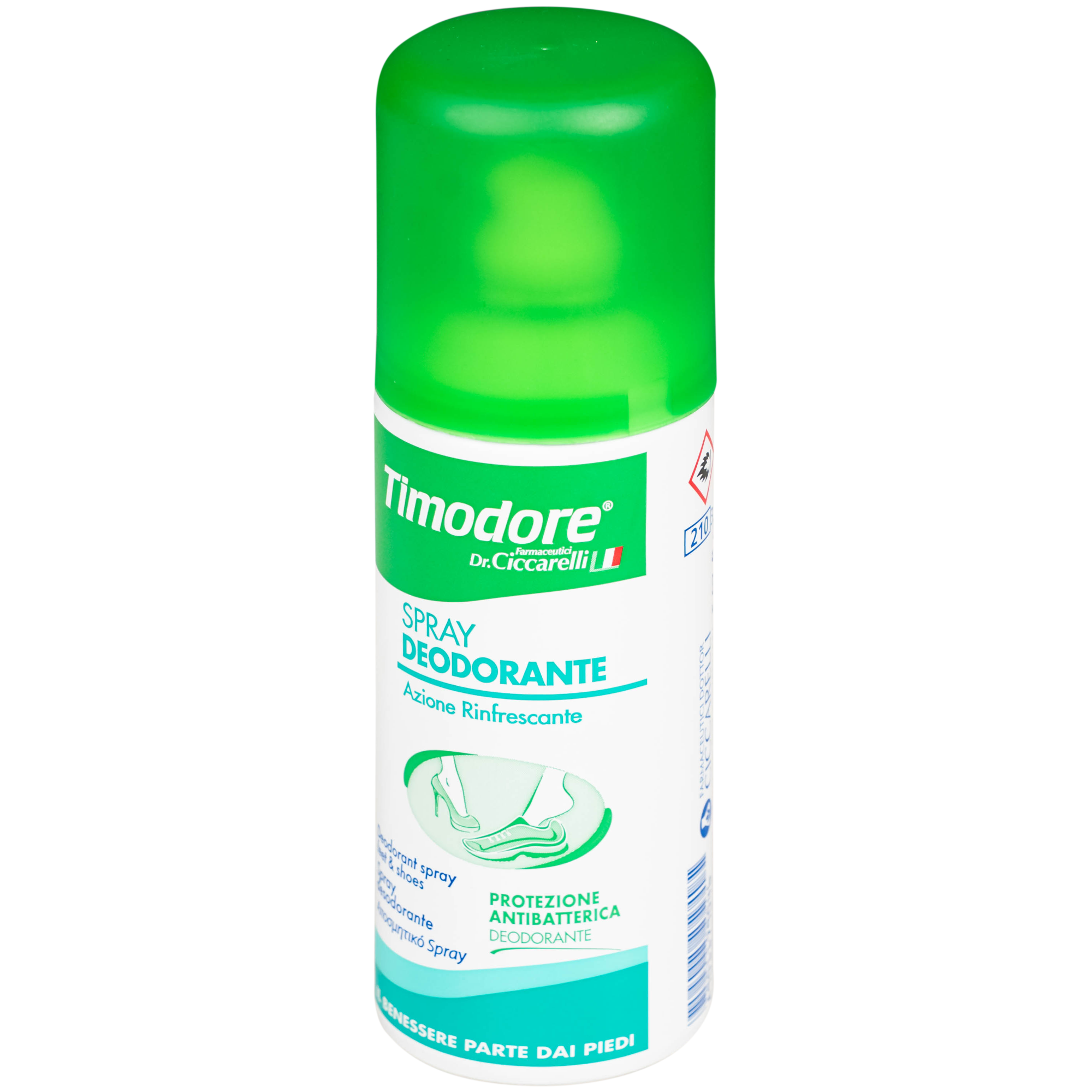 Hình ảnh Xịt khử mùi giày và chân Dr.Ciccarelli Timodore Deodorant Spray (150ml)