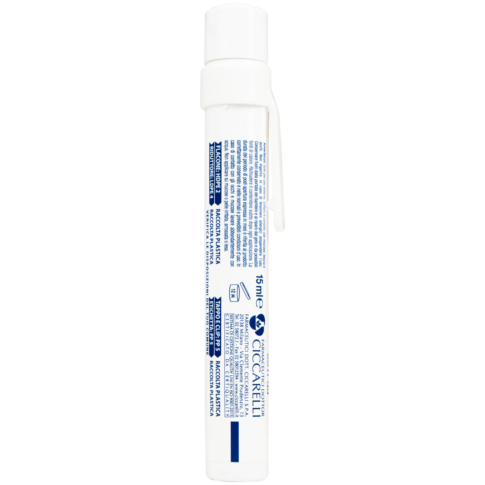 Hình ảnh Bút chấm vết đốt muỗi, côn trùng Dr.Ciccarelli S.O.S Pelle After Bite Pen giúp làm dịu và giảm ngứa tức thì (15ml)