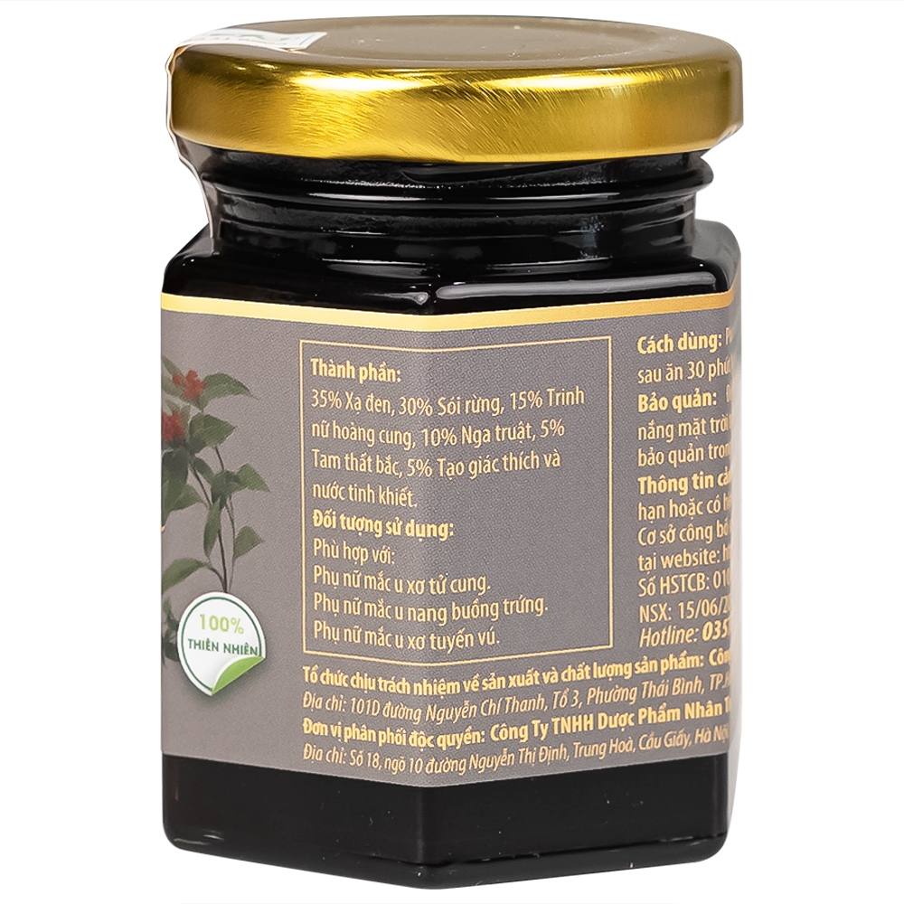 Hình ảnh Cao Vị Nhân 100g Đại Phú hỗ trợ cho phụ nữ mắc u xơ, u nang lành tính