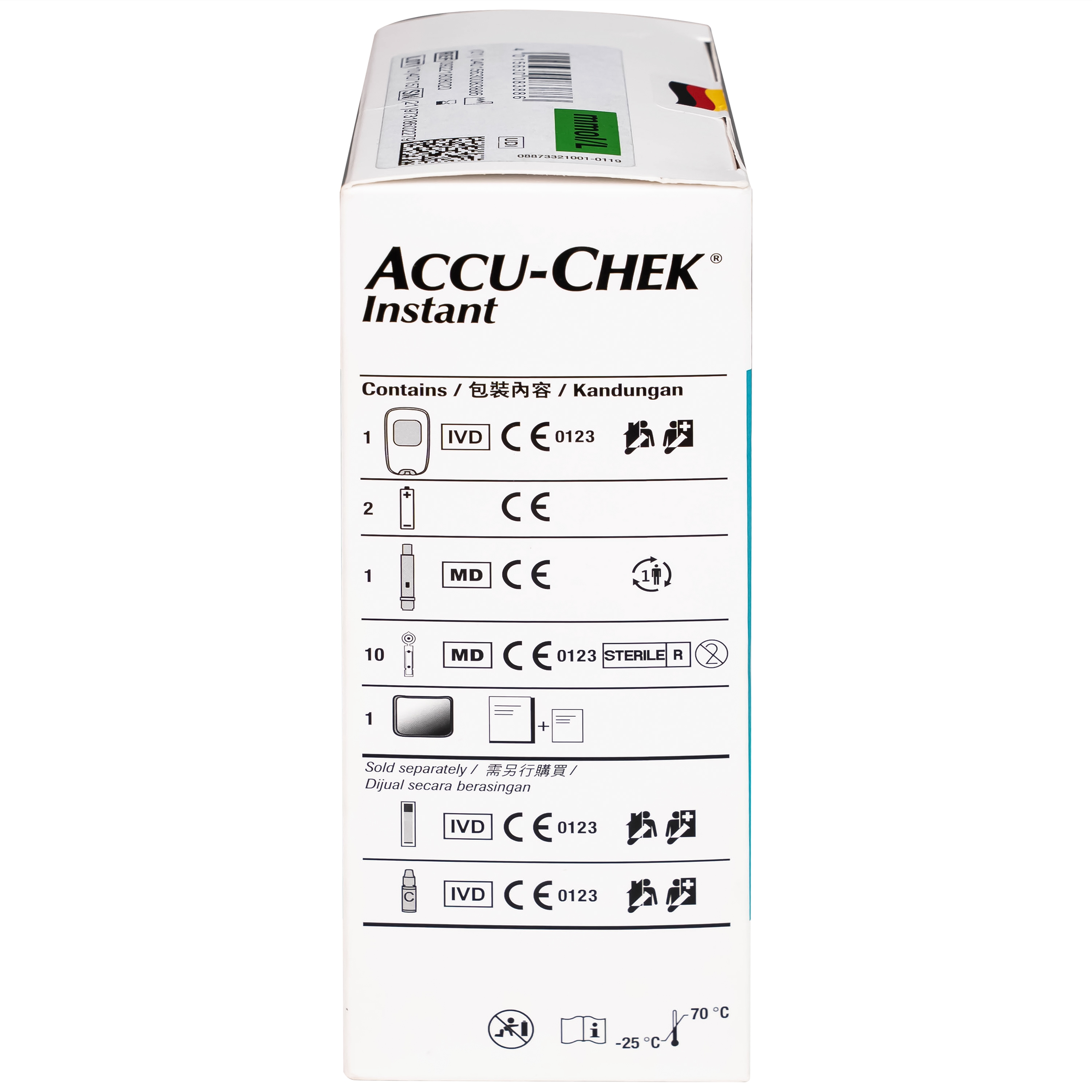 Hình ảnh Máy đo đường huyết Accu Chek Instant hỗ trợ theo dõi, kiểm soát lượng đường trong máu