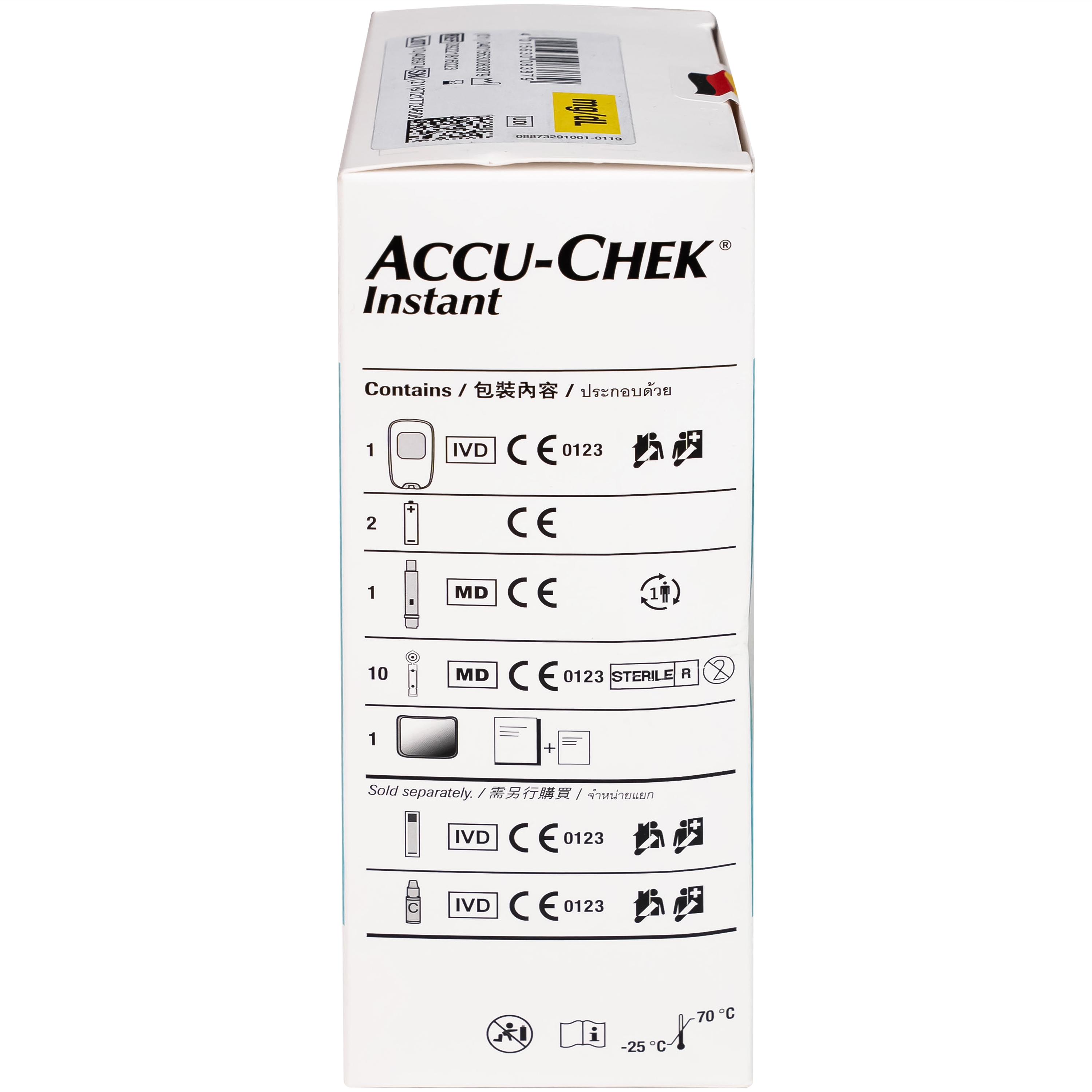 Hình ảnh Máy đo đường huyết Accu Chek Instant hỗ trợ theo dõi, kiểm soát lượng đường trong máu