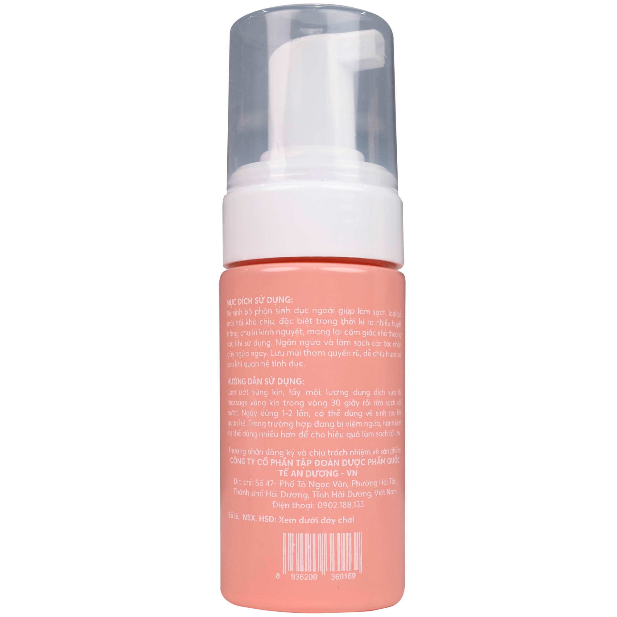 Hình ảnh Bọt vệ sinh phụ nữ Kingluub làm sạch, khử mùi hương hoa hồng (100ml)