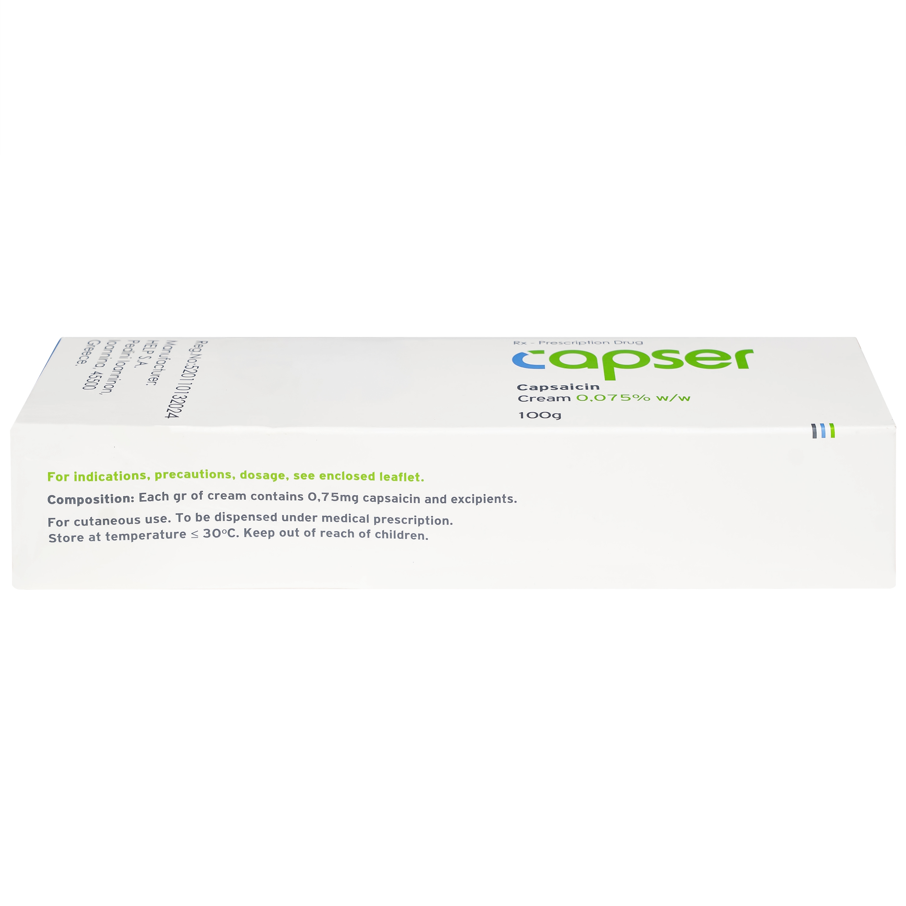 Hình ảnh Thuốc Capser Help giảm đau thần kinh do Herpes Zoster và đau dây thần kinh do đái tháo đường (100g)