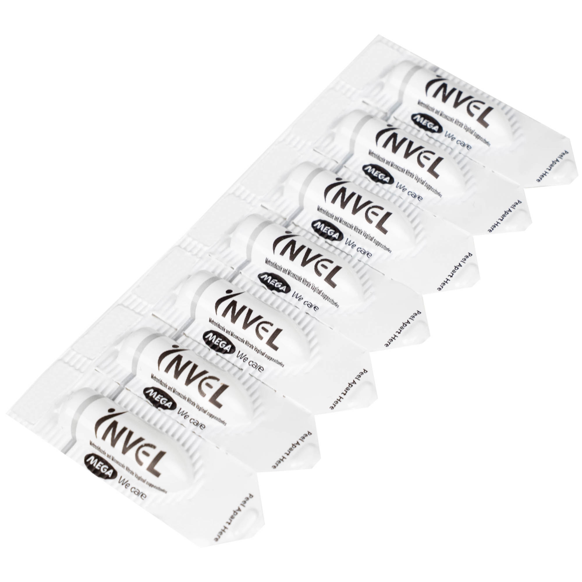 Hình ảnh Thuốc Invel Mega điều trị viêm âm đạo do nấm, vi khuẩn hoặc trichomonas (2 vỉ x 7 viên)