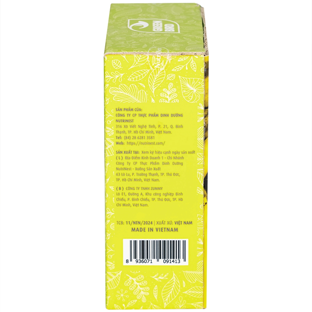 Hình ảnh Nước Yến Sào chưng đường phèn Green Bird bồi bổ cơ thể, ngăn ngừa lão hóa (4 hũ x 72g)