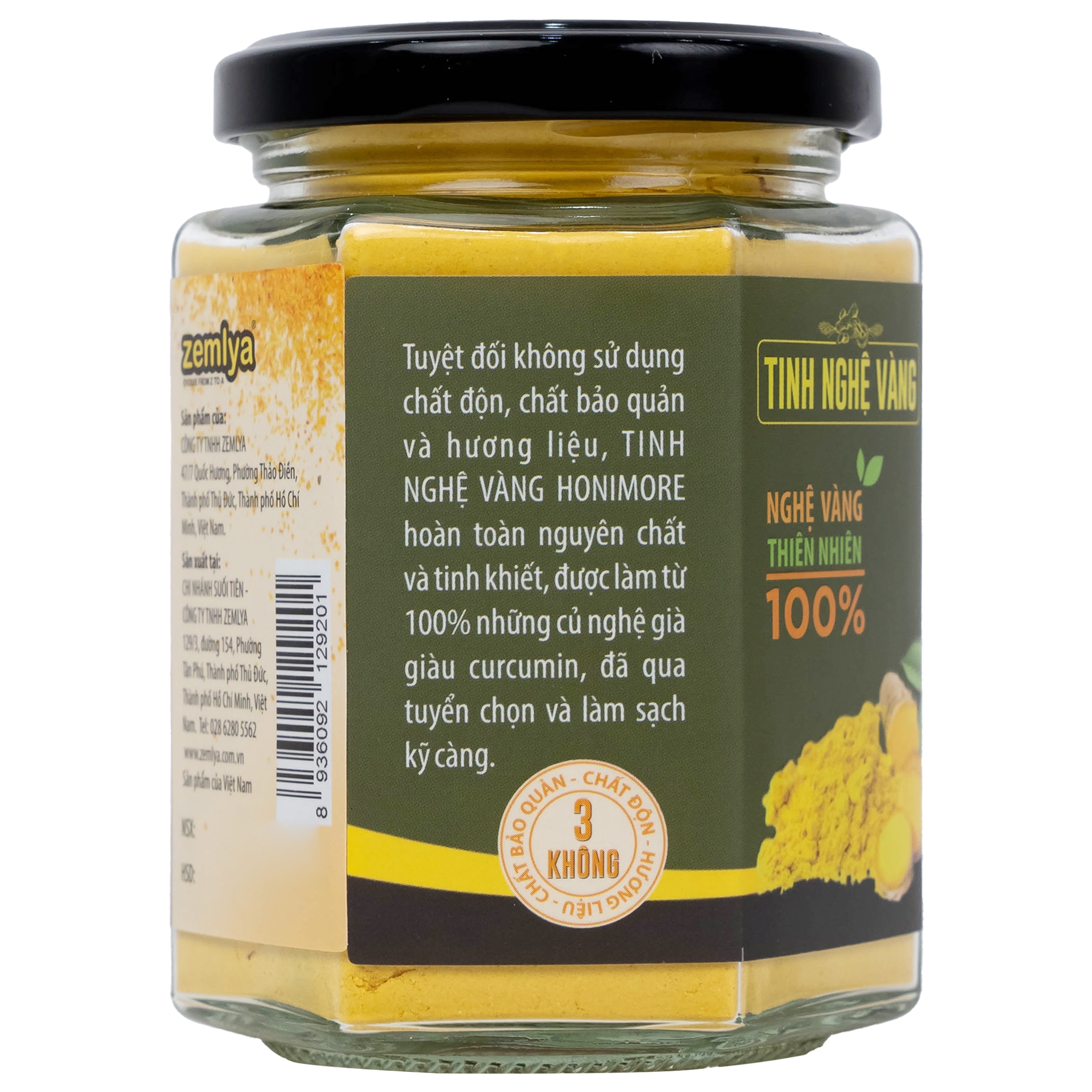 Hình ảnh Tinh Nghệ Vàng Honimore (130g)