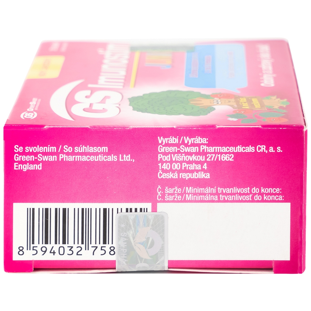 Hình ảnh Viên ngậm GS Imunostim Junior tăng cường chức năng hệ miễn dịch (2 vỉ x 10 viên)