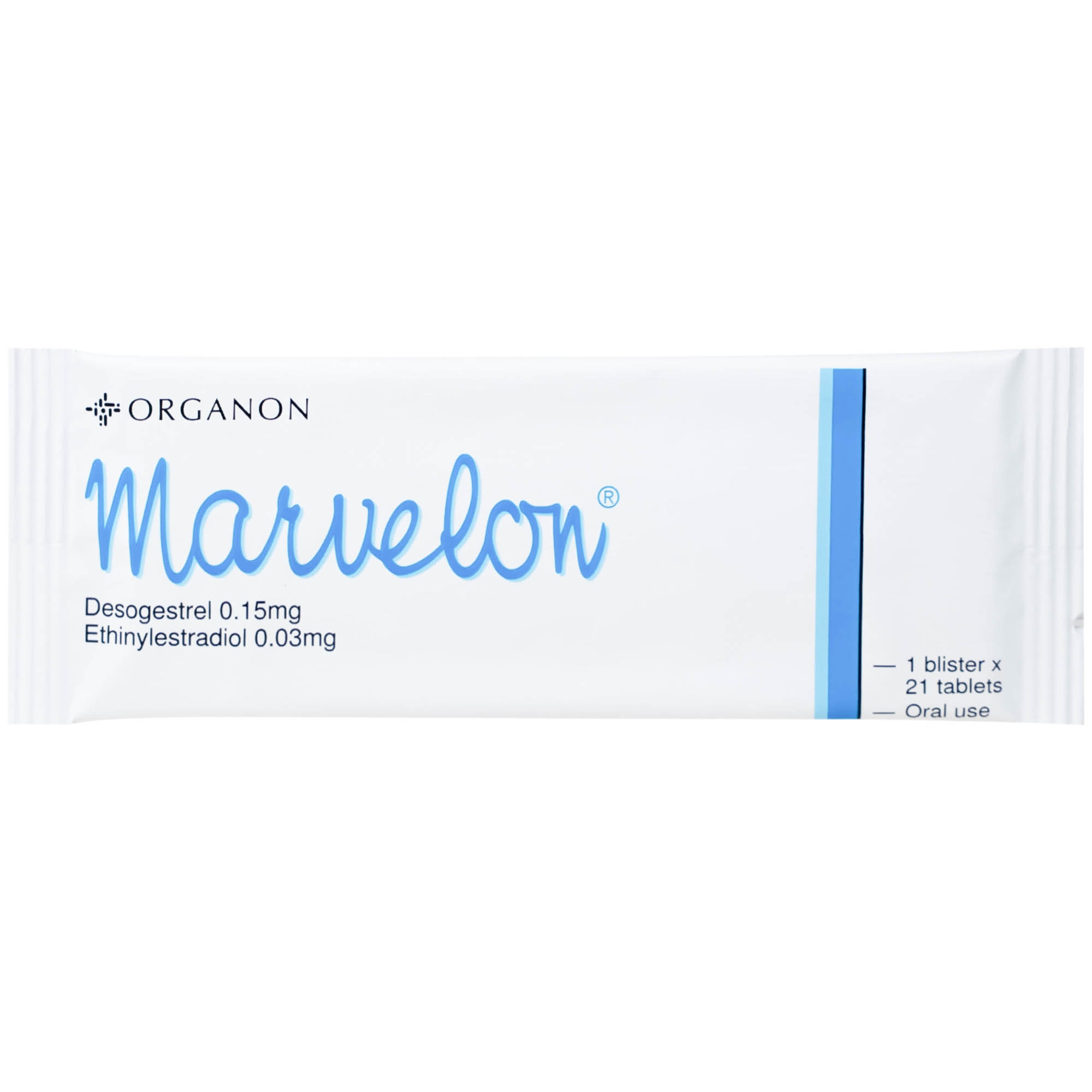 Hình ảnh Thuốc tránh thai Marvelon Organon (3 vỉ x 21 viên)