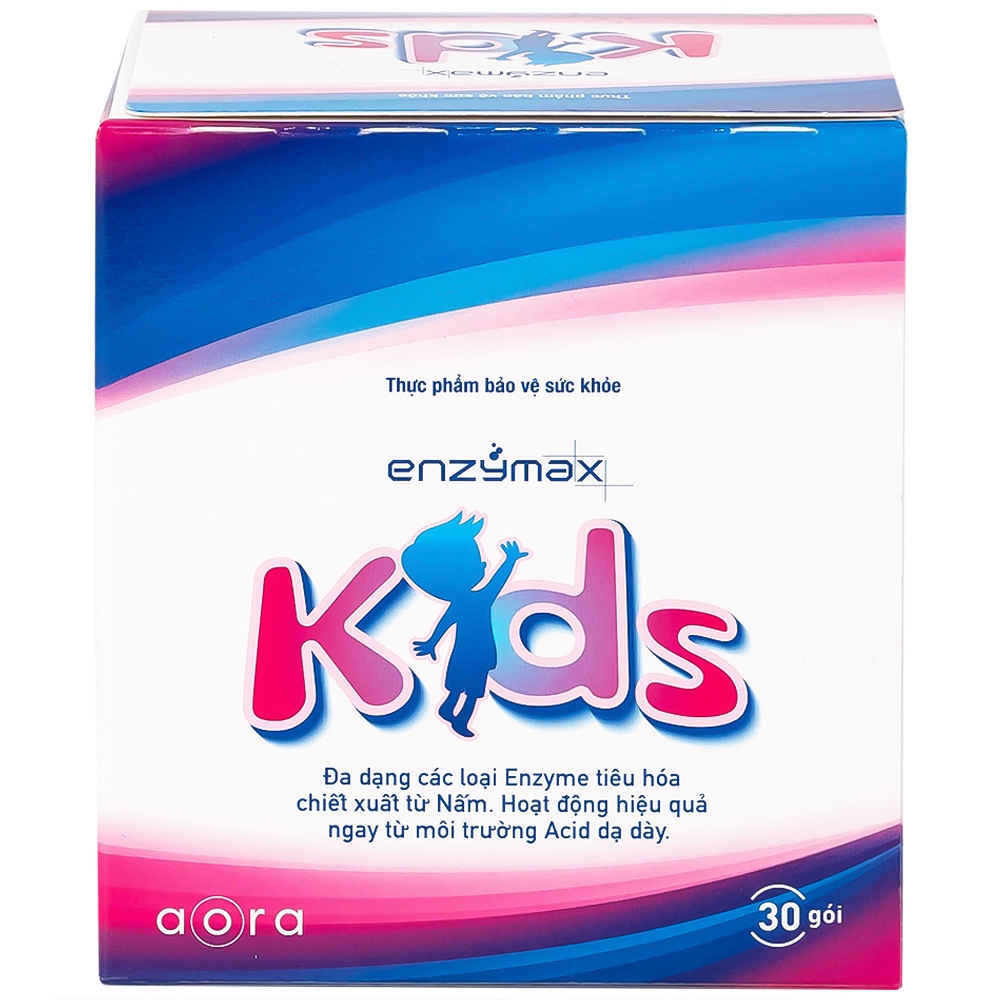 Hình ảnh Bột Enzymax Kids hỗ trợ tăng cường tiêu hóa thức ăn (30 gói)