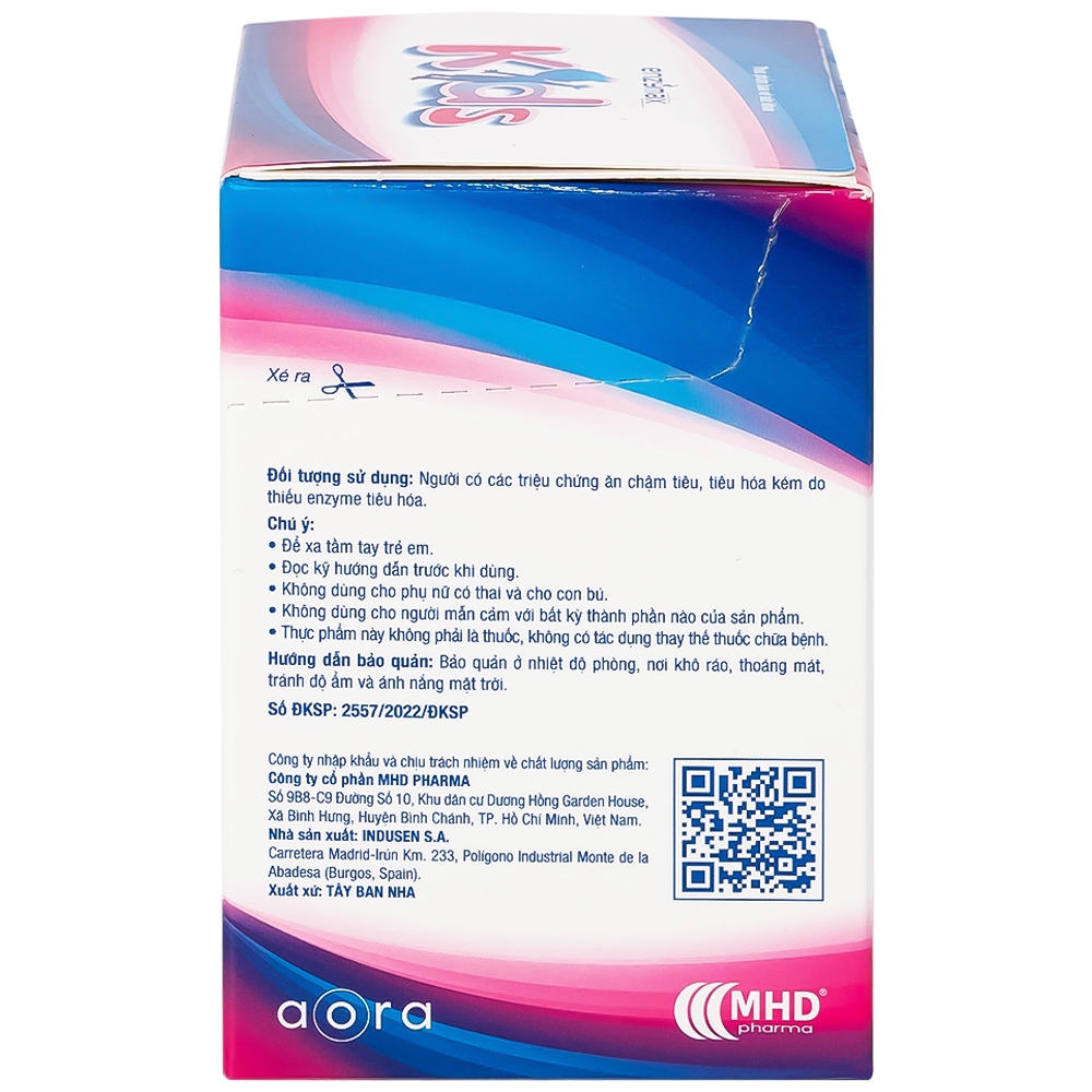 Hình ảnh Bột Enzymax Kids hỗ trợ tăng cường tiêu hóa thức ăn (30 gói)