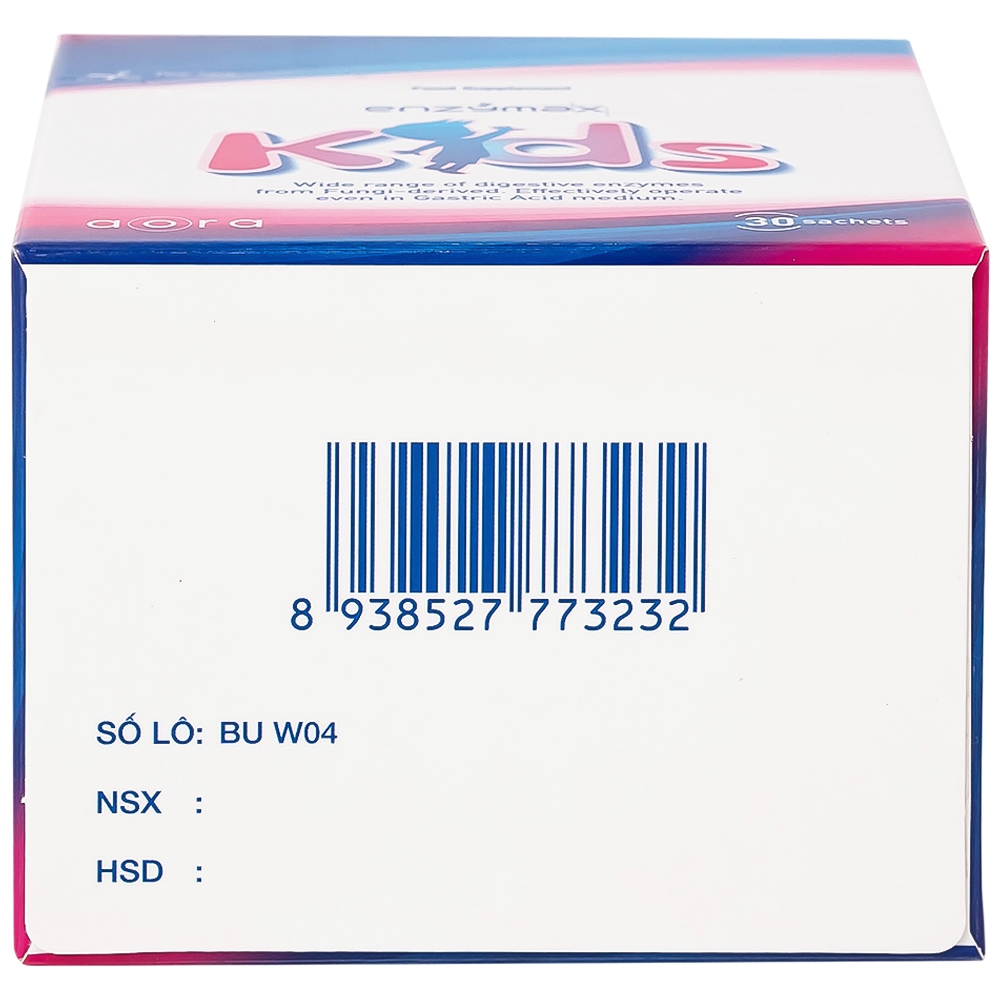 Hình ảnh Bột Enzymax Kids hỗ trợ tăng cường tiêu hóa thức ăn (30 gói)