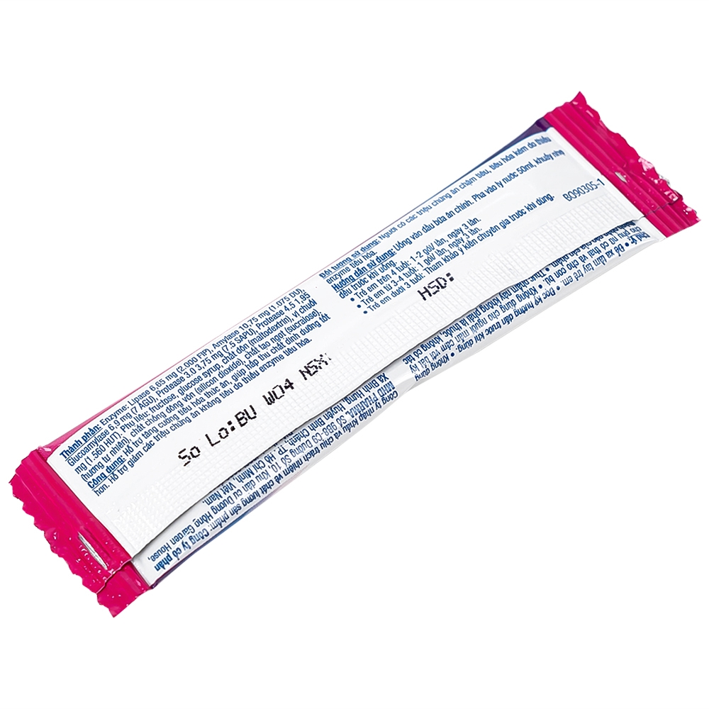 Hình ảnh Bột Enzymax Kids hỗ trợ tăng cường tiêu hóa thức ăn (30 gói)