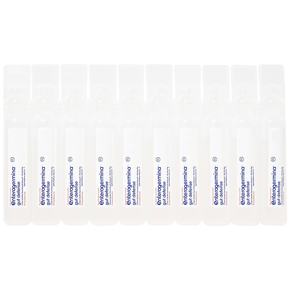 Hình ảnh Hỗn dịch uống men vi sinh Enterogermina Gut Defense Sanofi tăng cường tiêu hóa, hỗ trợ bảo vệ đường ruột