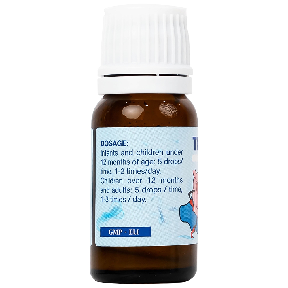 Hình ảnh Men vi sinh Tenbimus 10ml Global Pharm bổ sung 10 chủng lợi khuẩn, cải thiện đường ruột