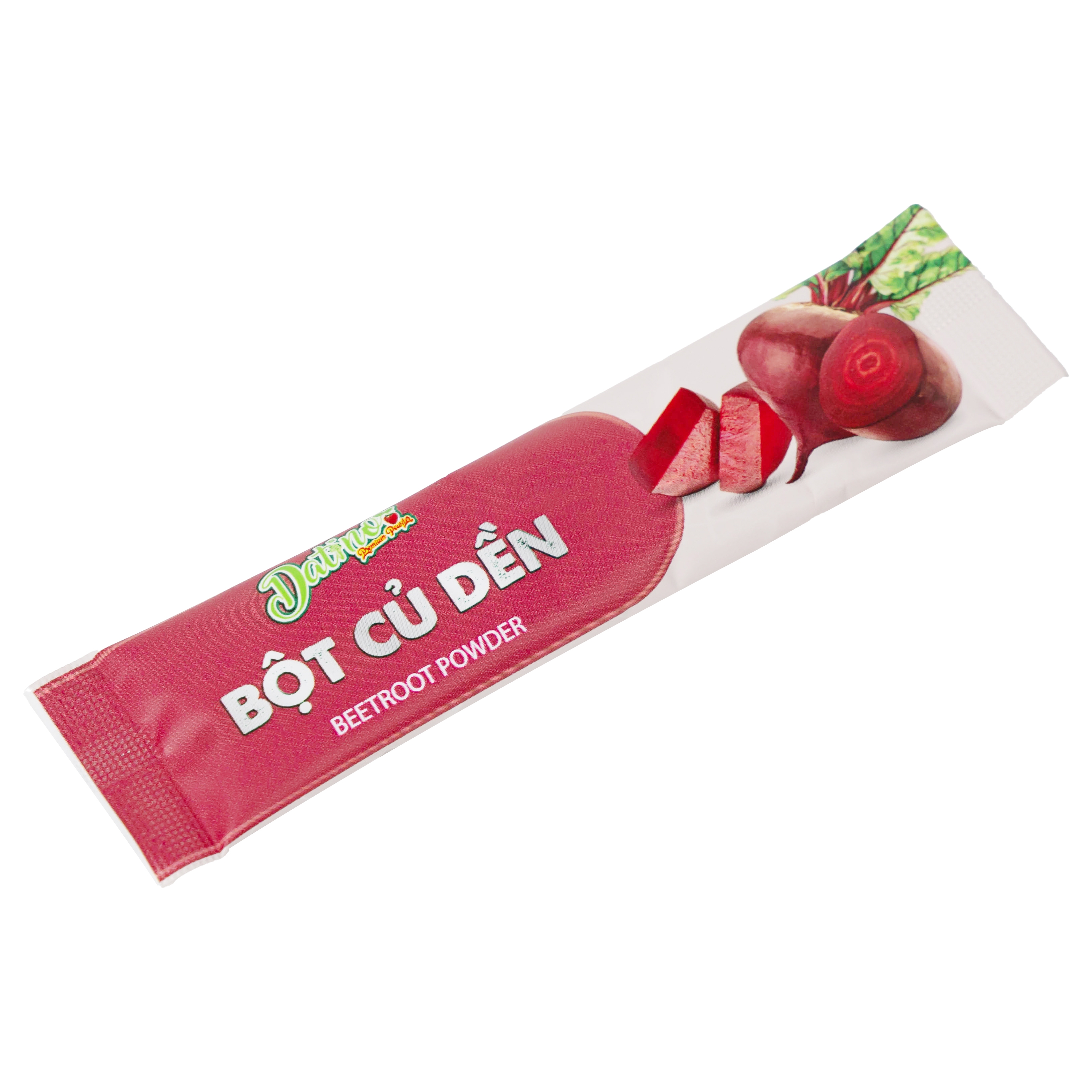 Hình ảnh Bột củ dền nguyên chất Datino 3g tác dụng thông tâm, mạnh tỳ, hạ khí, bổ nội tạng