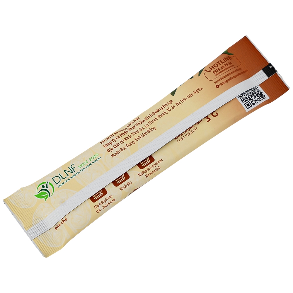 Hình ảnh Bột đậu đen cỏ mực nguyên chất Datino 3g hỗ trợ bồi bổ thận (15g)