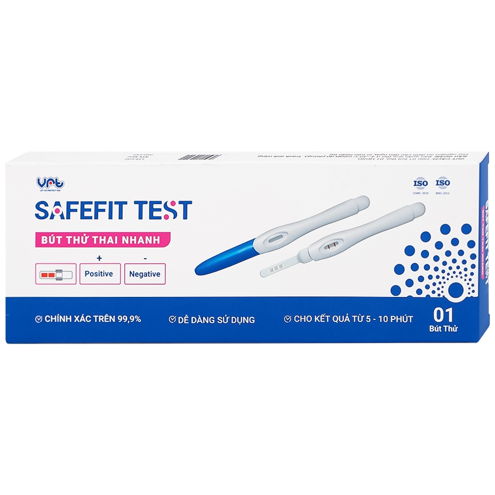 Hình ảnh Bút thử thai nhanh Safefit cho kết quả nhanh với độ chính xác cao