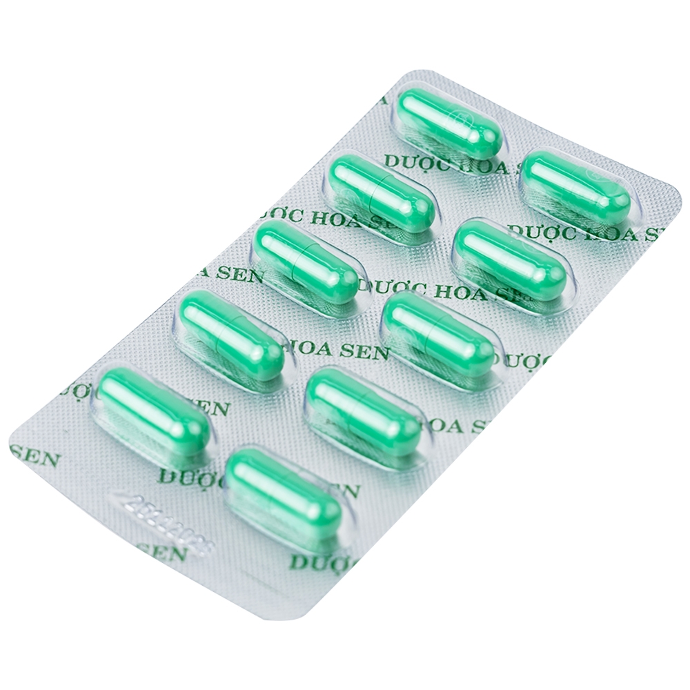 Hình ảnh Viên uống Bạch Địa Căn Hose Hoa Sen dùng cho người cảm sốt nóng cần hạ nhiệt, đau đầu (10 vỉ x 10 viên)