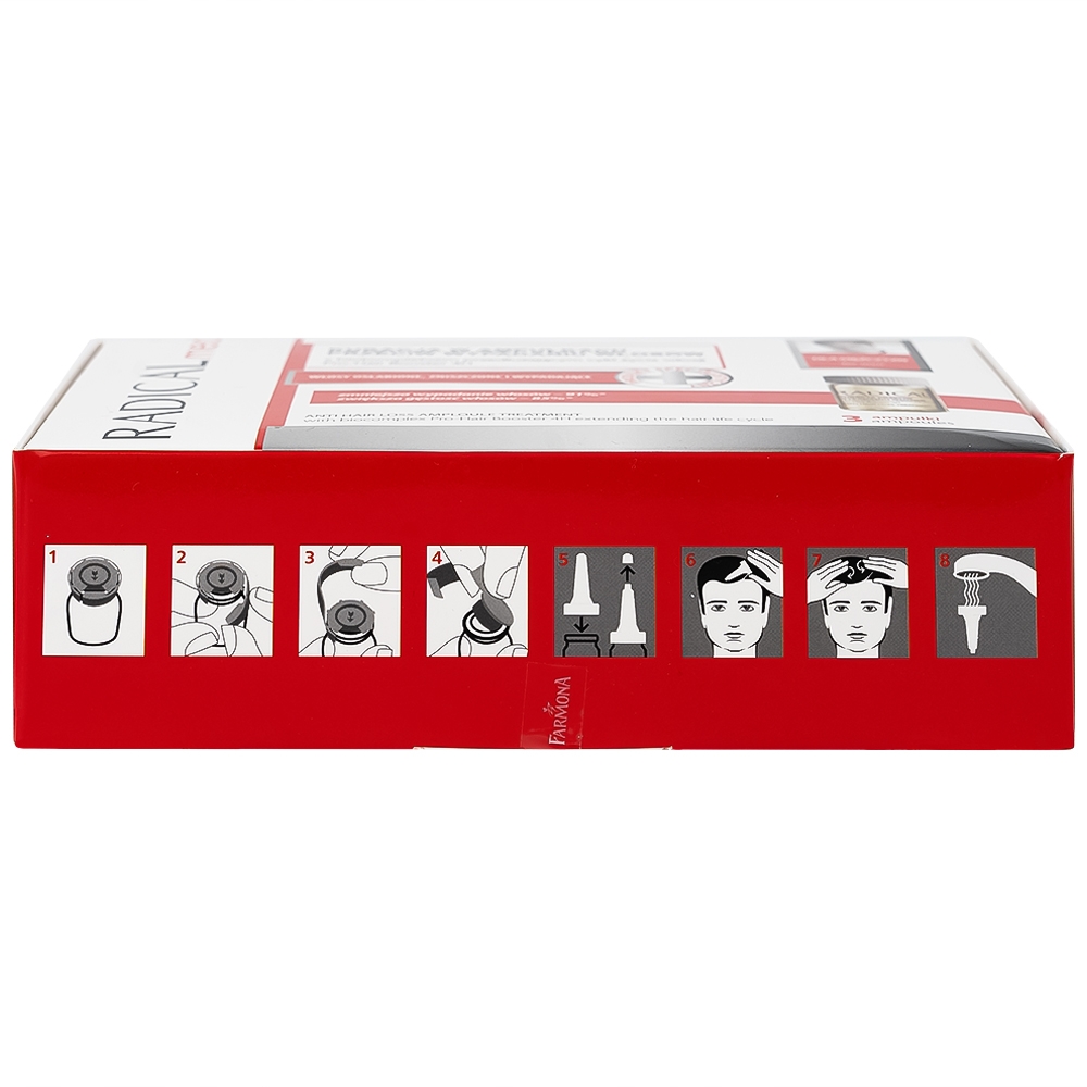 Hình ảnh Tinh chất Radical Med Anti-Hair Loss ngừa rụng tóc cho nam (3 ống)