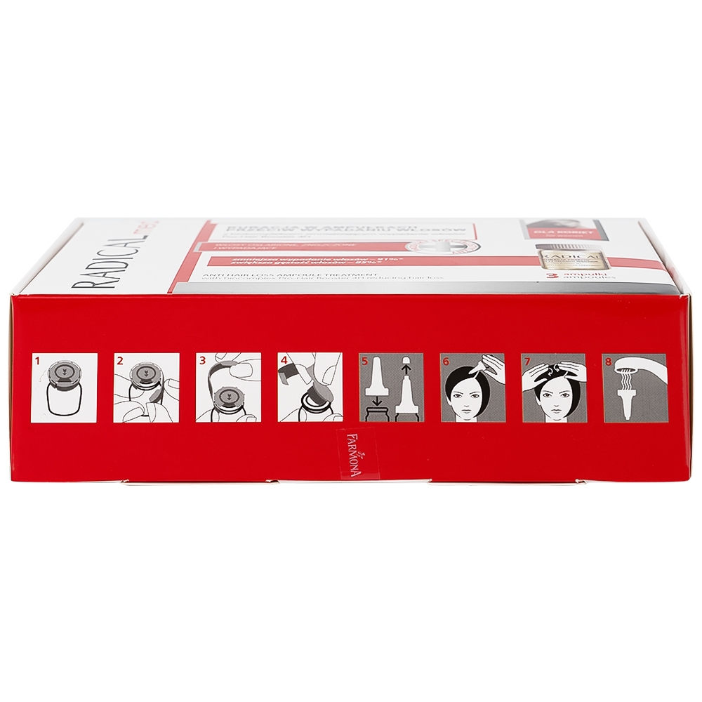 Hình ảnh Tinh chất Radical Med Anti-Hair Loss làm sạch tóc và da đầu (3 ống x 5ml)