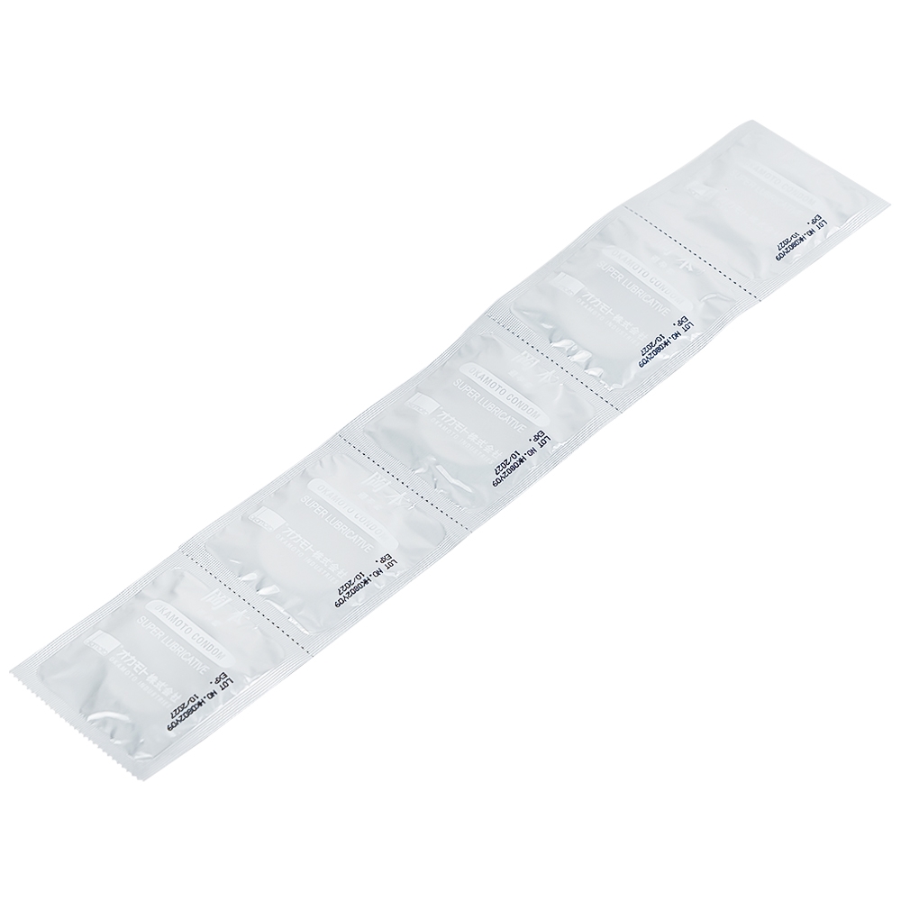 Hình ảnh Bao cao su Okamoto Skinless skin super lubricative siêu mỏng, dẻo dai và mềm mại (10 cái)
