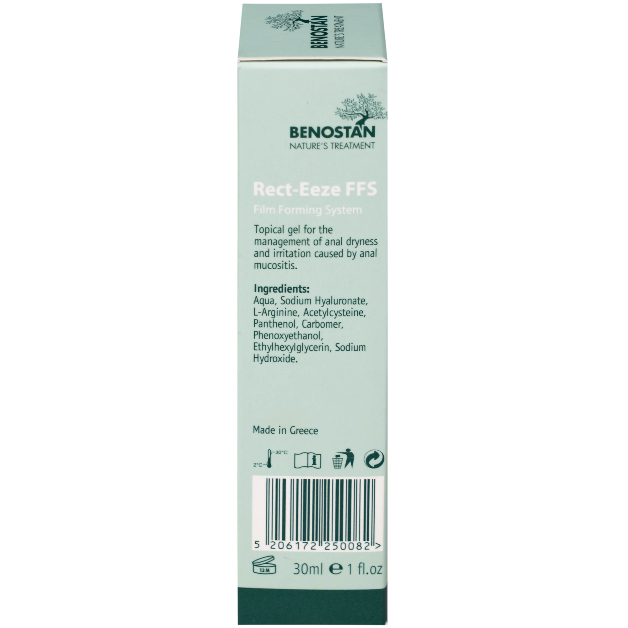 Hình ảnh Kem bôi hậu môn Benostan 30ml giảm khô và kích ứng niêm mạc hậu môn