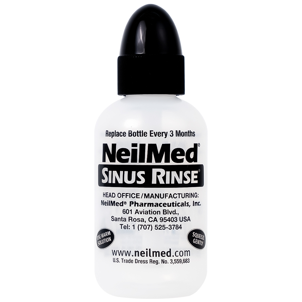 Hình ảnh Bộ vệ sinh mũi 1 bình + 30 gói NeilMed Sinus Rinse Kids vệ sinh mũi xoang cho trẻ 