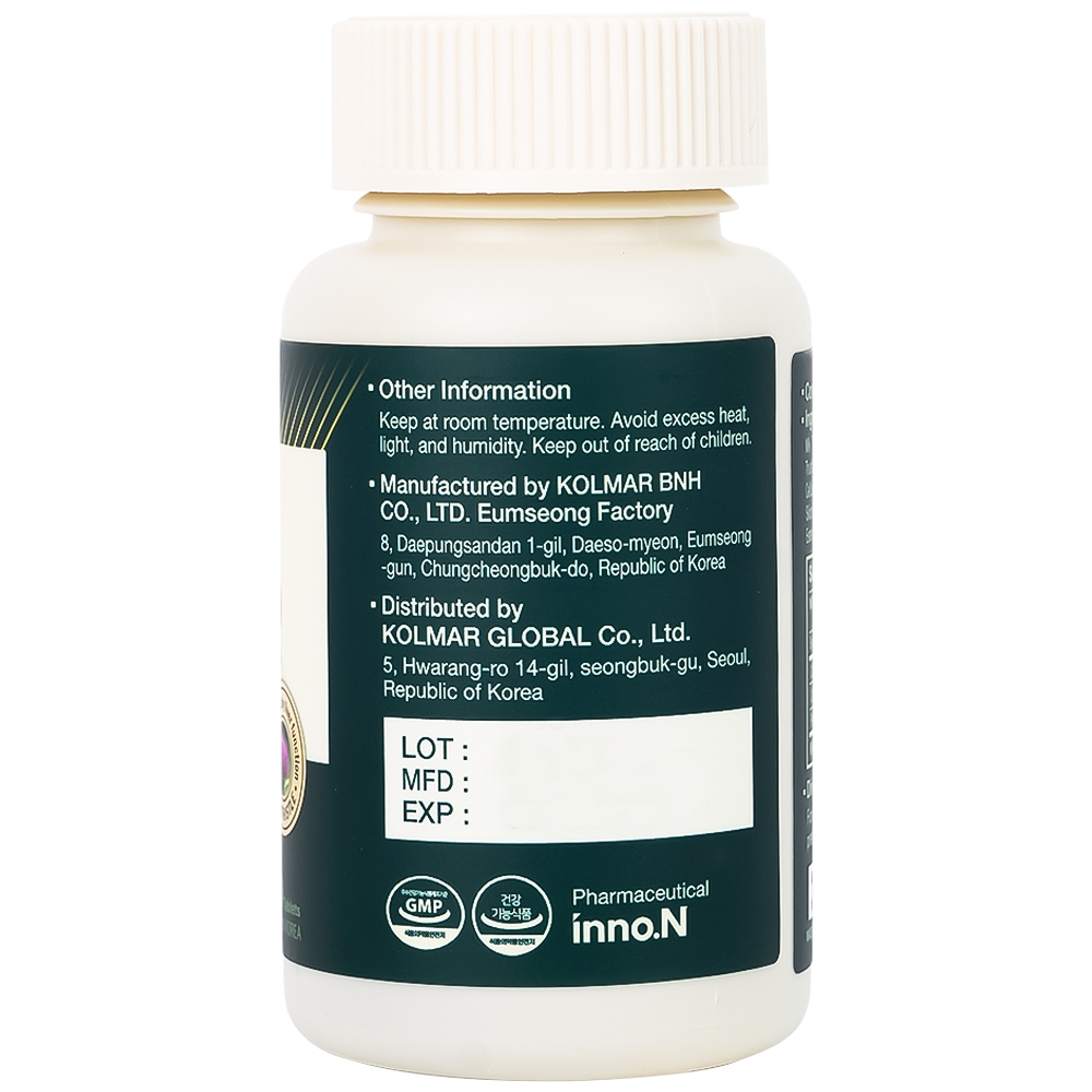 Hình ảnh Thực phẩm bảo vệ sức khỏe Condition Liver Kolmar giúp mát gan, bảo vệ gan (90 viên)