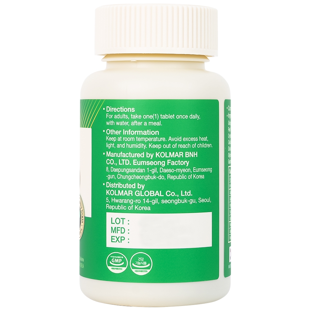 Hình ảnh Thực phẩm bảo vệ sức khỏe Condition Ginkgo Kolmar hỗ trợ tăng bổ não cải thiện trí nhớ (60 viên)