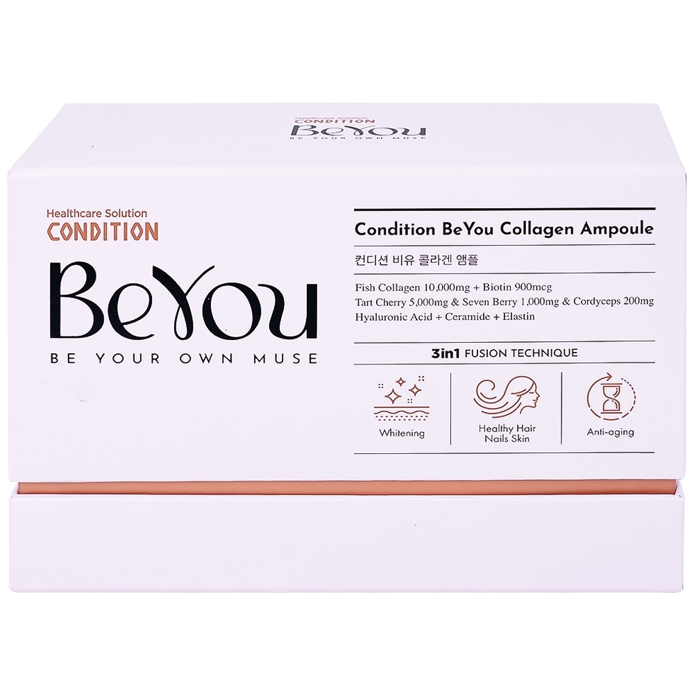 Hình ảnh Thực phẩm bổ sung Collagen Condition Beyou Ampoule 10,000mg (10 chai)