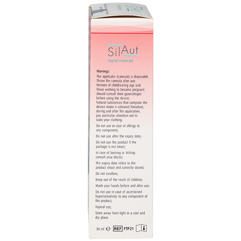 Hình ảnh Kem bôi âm đạo Vaginal Cream-gel Silaut 30ml Labomar