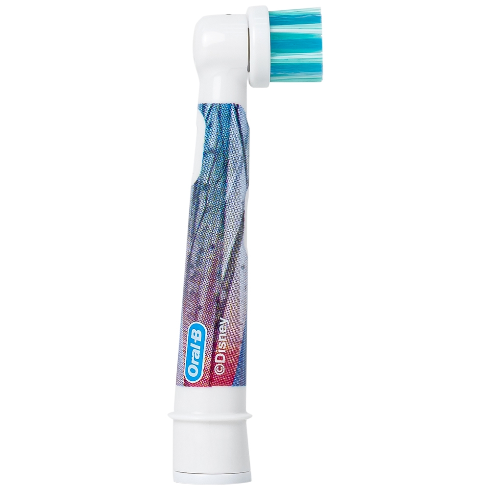 Hình ảnh Bàn chải đánh răng trẻ em sạc điện Oral-B Vitality D12 Disney Frozen giúp làm sạch mảng bám trên răng một cách toàn diện