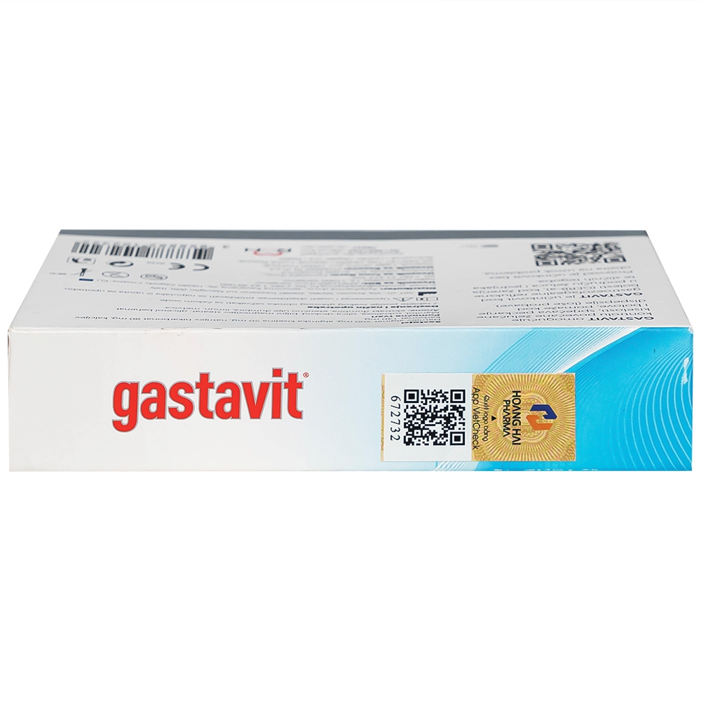 Hình ảnh Viên nhai Gastavit Apipharma dùng cho trào ngược dạ dày thực quản (24 viên)