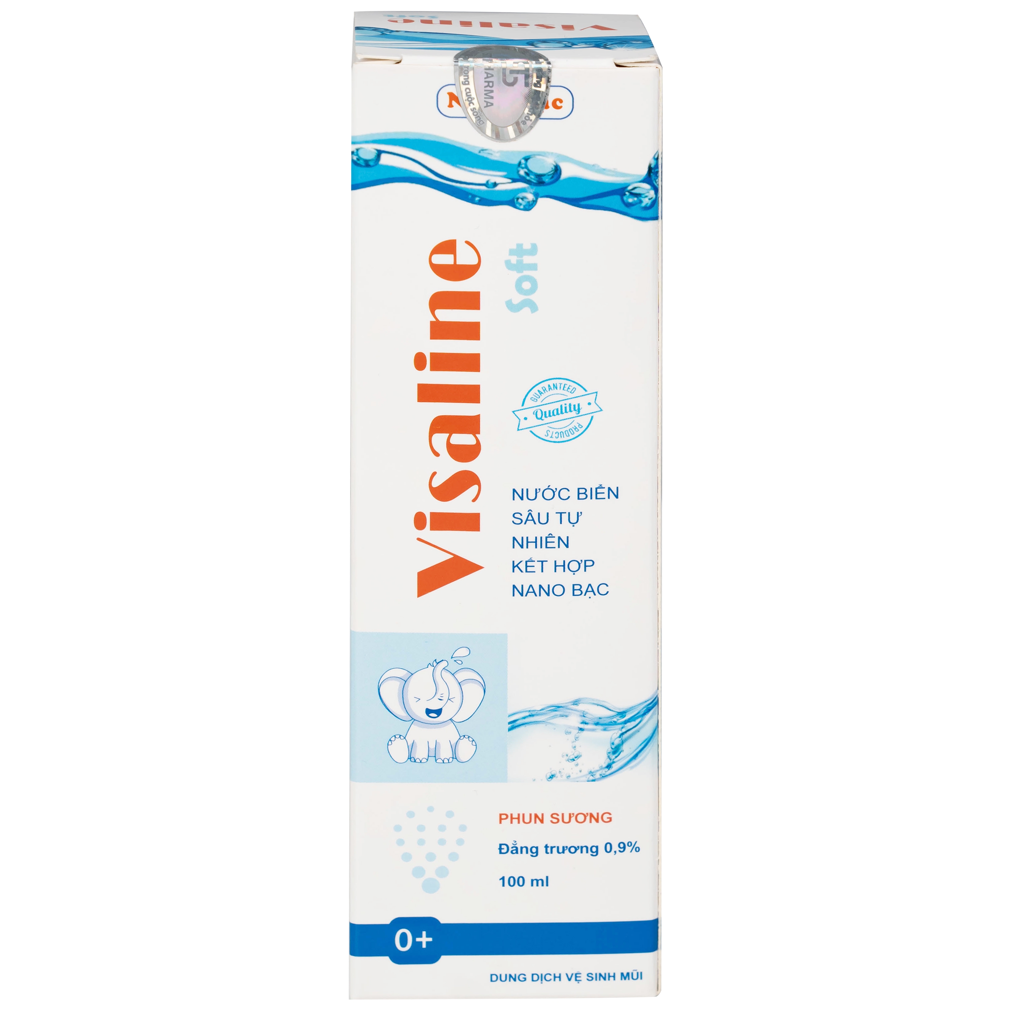 Hình ảnh Dung dịch vệ sinh mũi Visaline Soft 100ml làm sạch niêm mạc mũi và loại bỏ các bụi bẩn, gỉ mũi