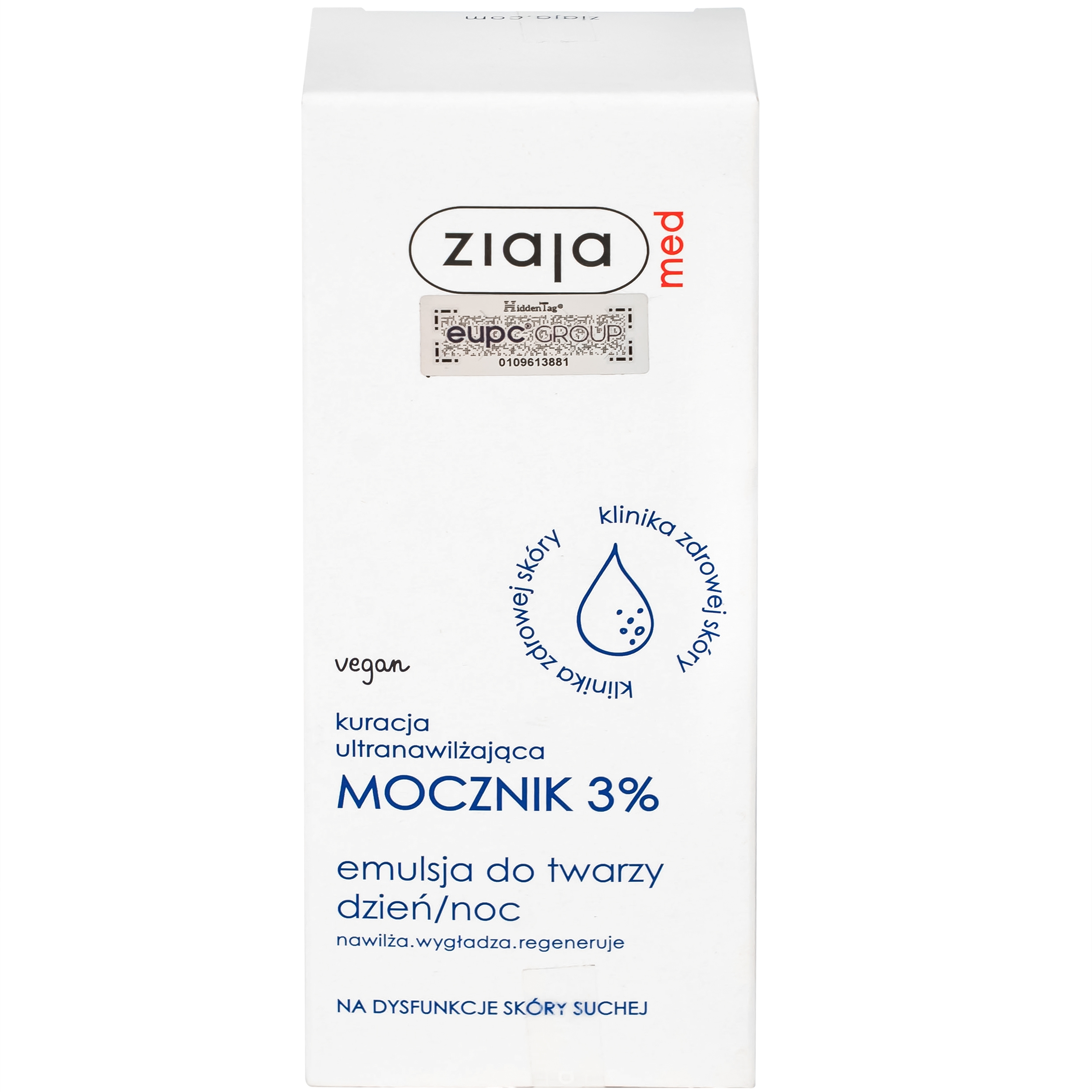Hình ảnh Nhũ tương bôi Ziaja Med 3% Urea mềm da, dưỡng ẩm (50ml)