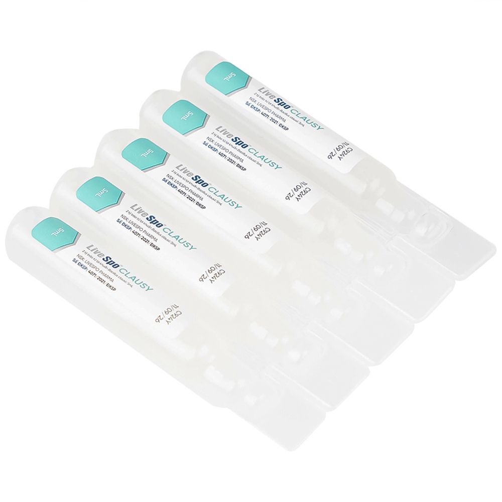 Hình ảnh Dung dịch LiveSpo Clausy bổ sung lợi khuẩn, giúp cân bằng hệ vi sinh đường ruột (25 ống x 5ml)