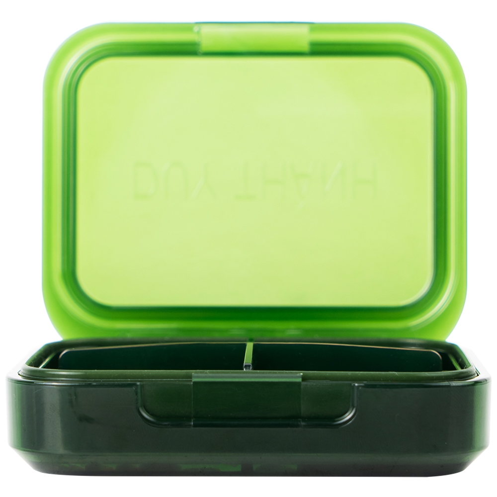 Hình ảnh Hộp phân liều thuốc 4 ngăn A31 Duy Thành màu xanh