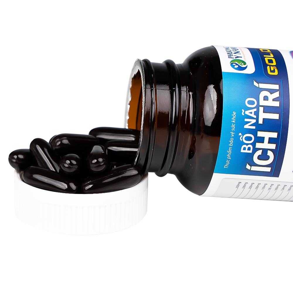 Hình ảnh Bổ Não Ích Trí Gold Tất Thành tăng cường tuần hoàn não (60 viên)