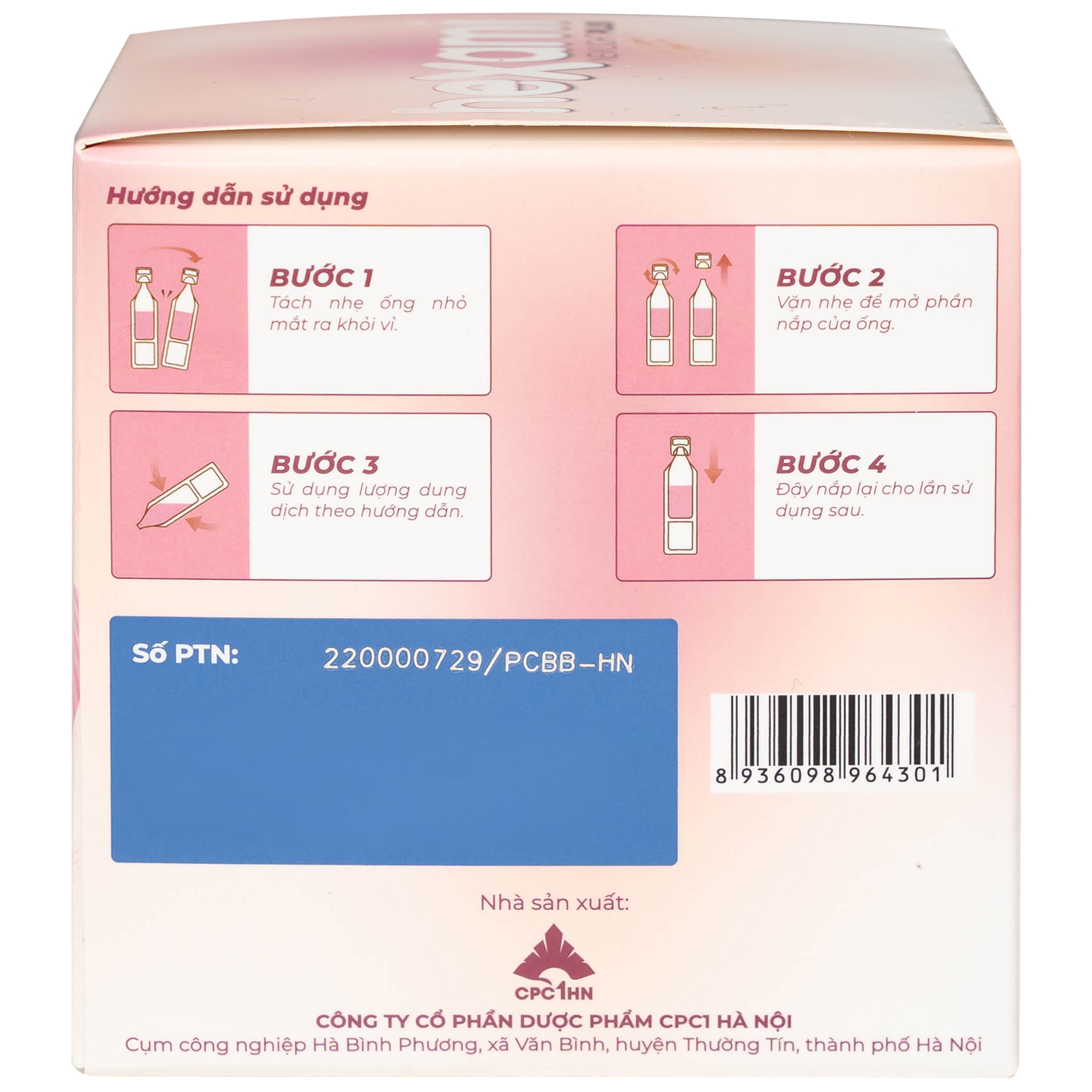 Hình ảnh Dung dịch nhỏ mắt Hexami Newlight Plus CPC1HN giảm mỏi mắt, mờ mắt, ngứa mắt, mắt đỏ (4 vỉ x 5 ống)