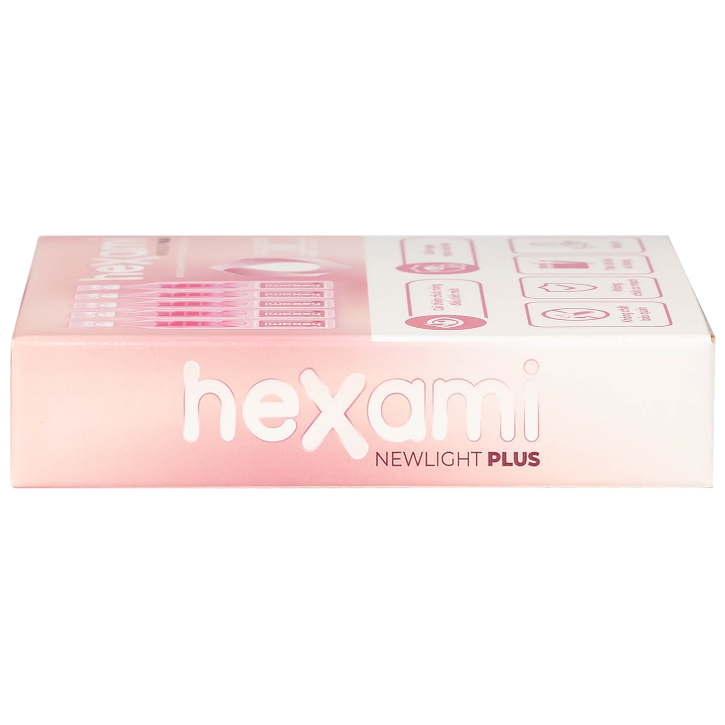 Hình ảnh Dung dịch nhỏ mắt Hexami Newlight Plus CPC1HN giảm mỏi mắt, mờ mắt, ngứa mắt, mắt đỏ (4 vỉ x 5 ống)