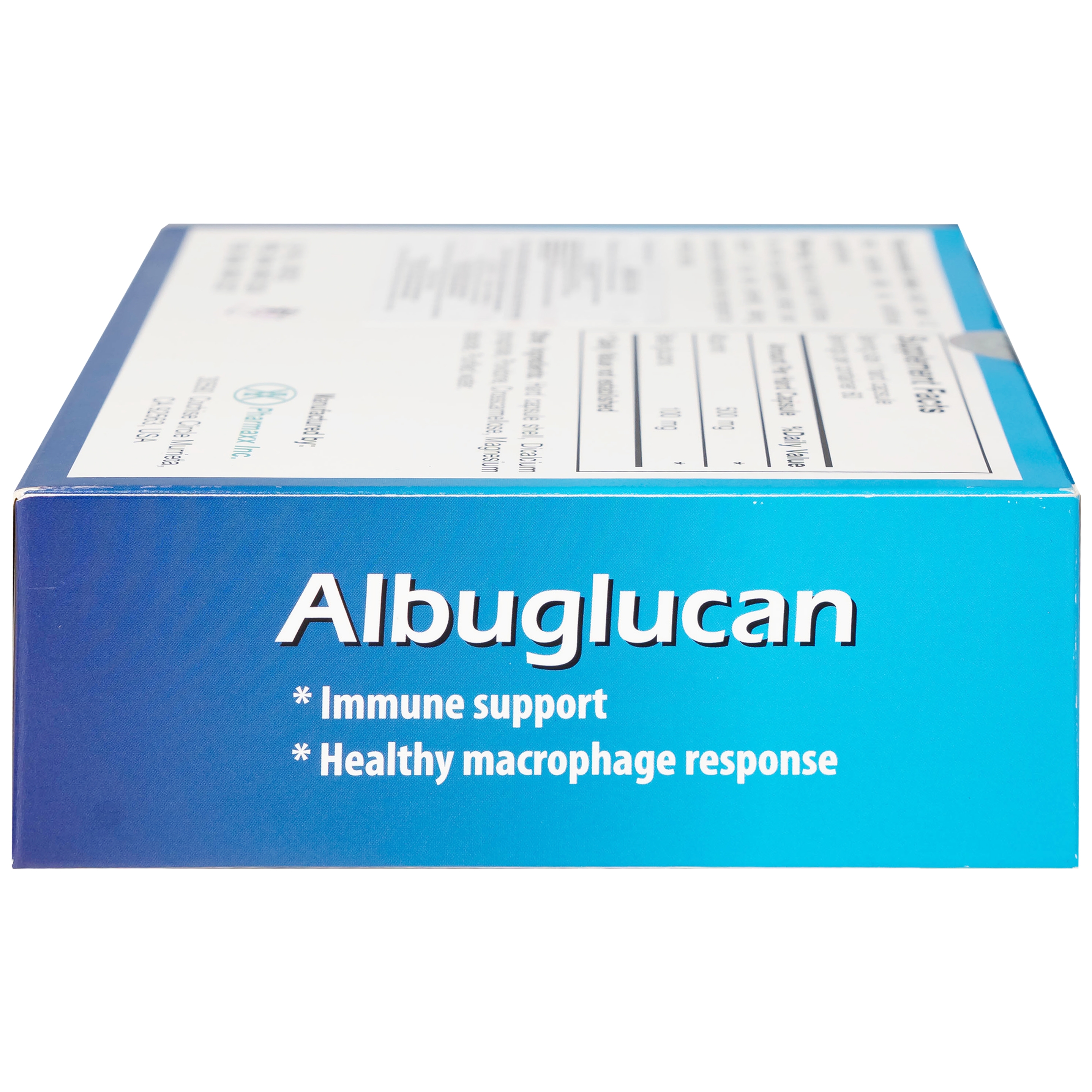 Hình ảnh Viên uống Albuglucan Pharmaxx INC hỗ trợ tăng cường sức đề kháng (6 vỉ x 10 viên)