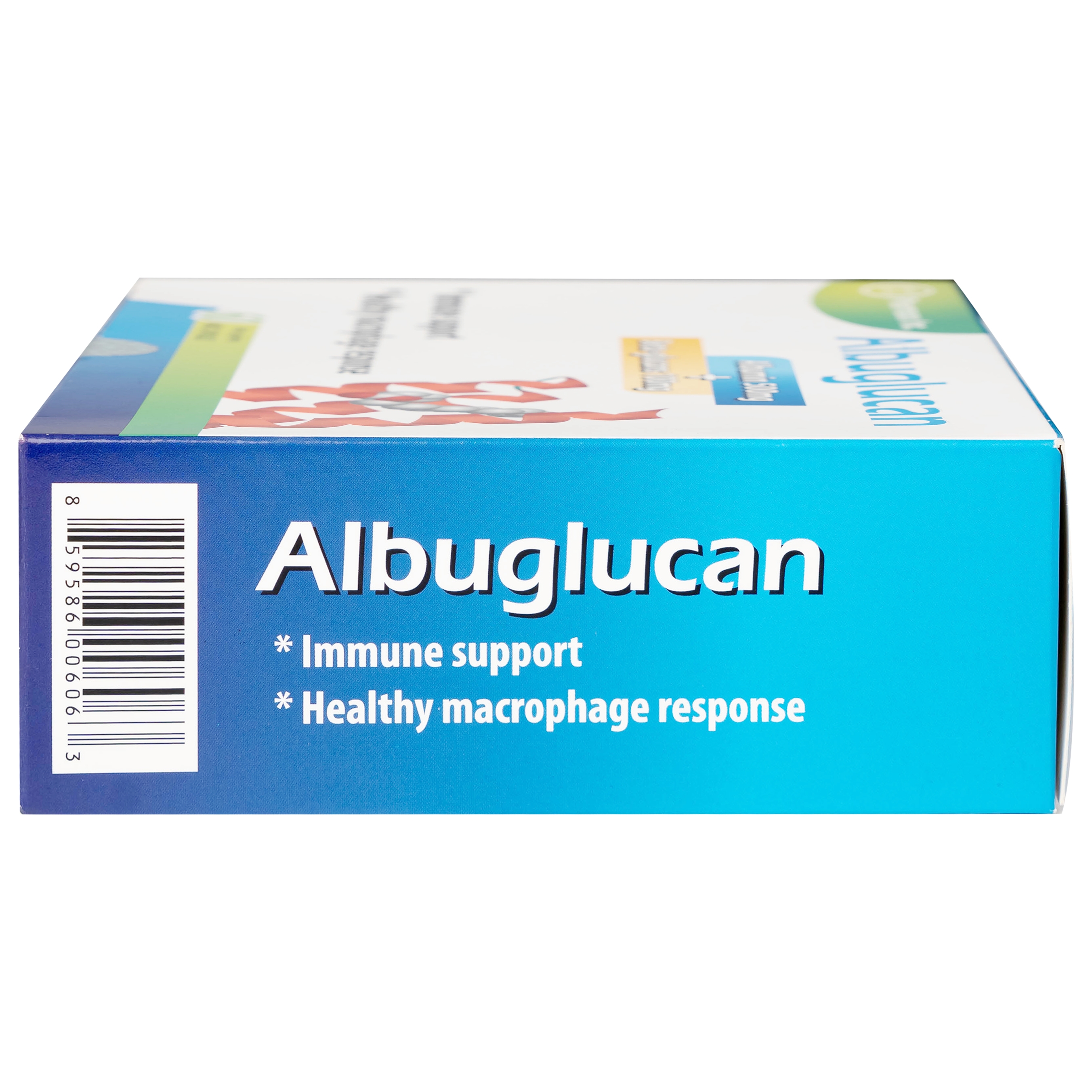 Hình ảnh Viên uống Albuglucan Pharmaxx INC hỗ trợ tăng cường sức đề kháng (6 vỉ x 10 viên)