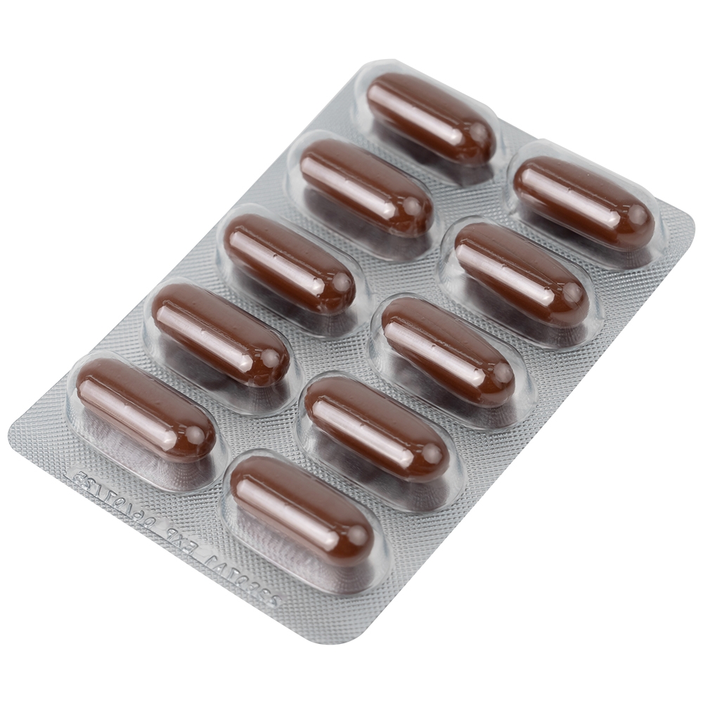 Hình ảnh Thuốc Livolin Forte Mega We Care điều trị viêm gan cấp, bán cấp và viêm gan mạn tính, xơ gan (3 vỉ x 10 viên)