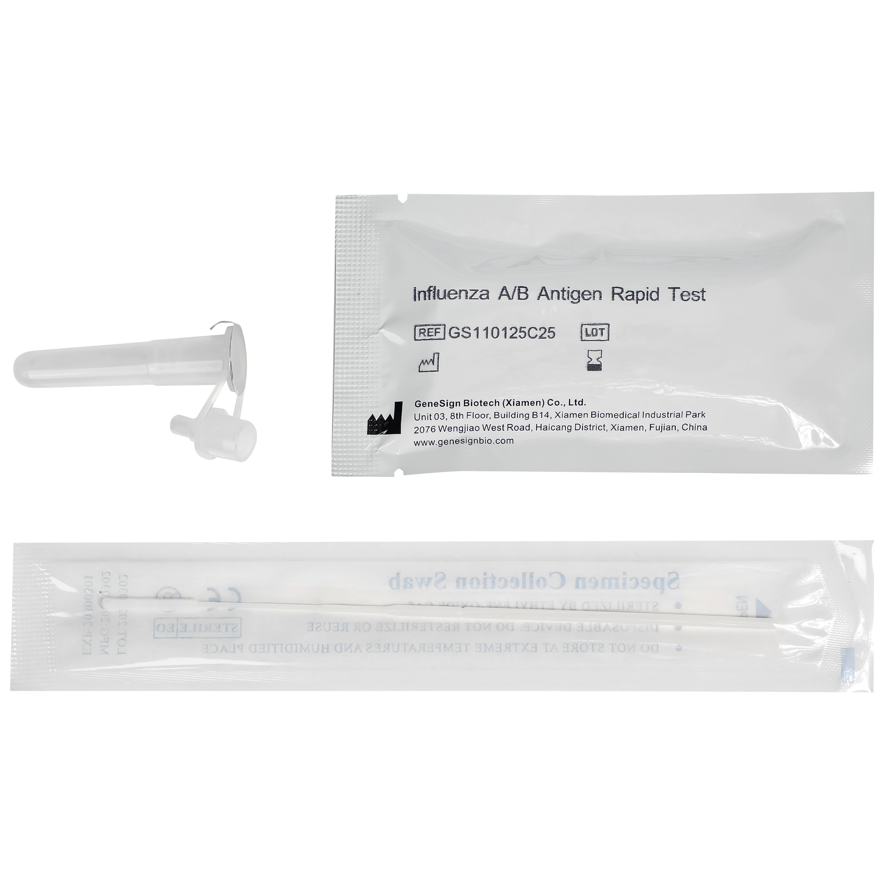 Hình ảnh Kit test cúm A/B Genesign (25 kít)