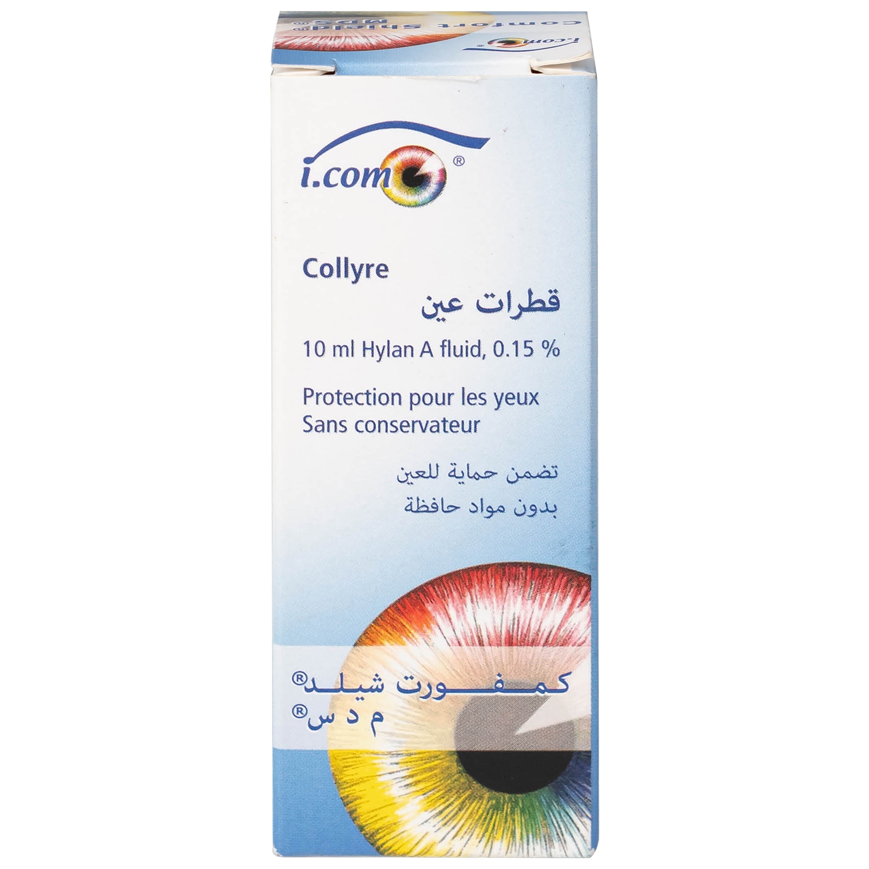 Hình ảnh Dung dịch nhỏ mắt Comfort Shield MDS 10ml I.com giảm khô mắt do viêm giác mạc kết mạc khô