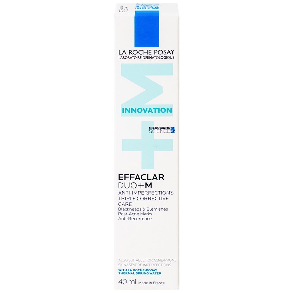 Hình ảnh Kem dưỡng da La Roche-Posay Effaclar Duo (+) hỗ trợ giảm viêm và giảm mụn đỏ tấy trong vòng 12 giờ (40ml)