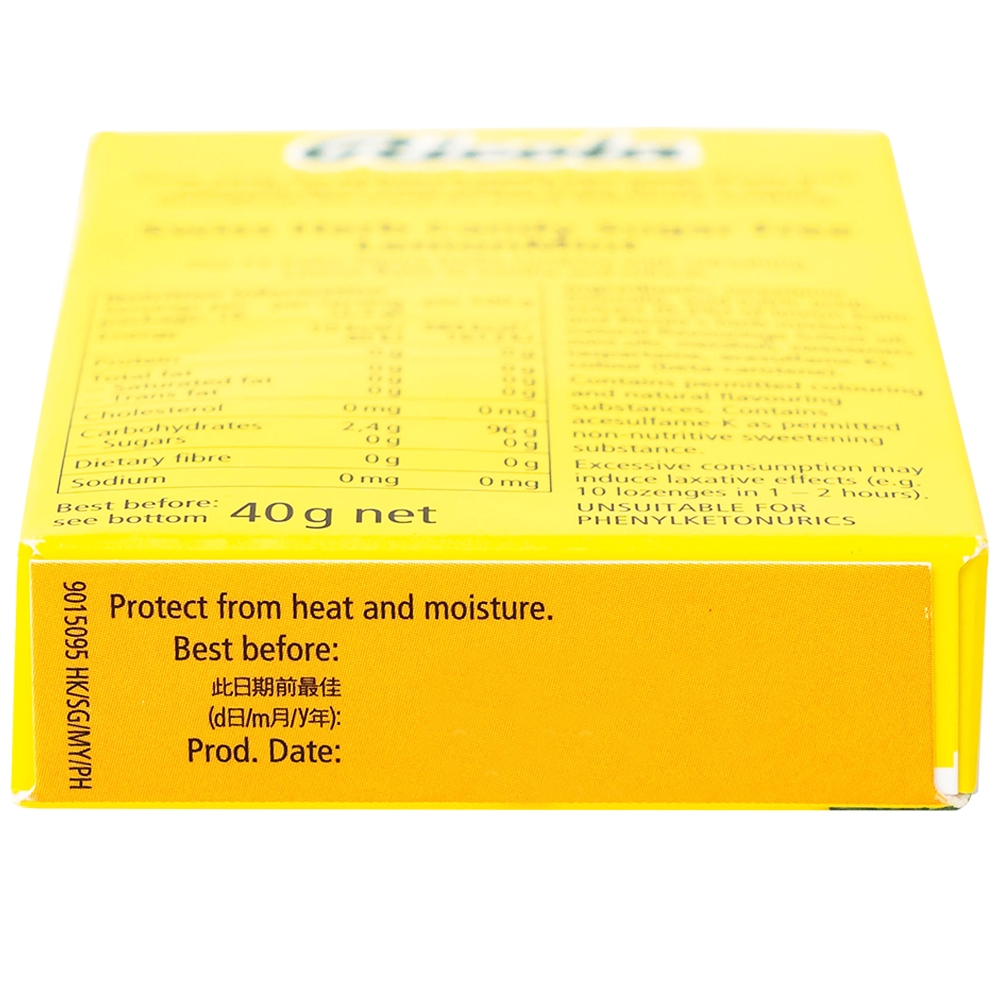 Hình ảnh Kẹo ngậm không đường Ricola Lemont Mint thông cổ, mát họng, làm dịu cơn ho (40g)