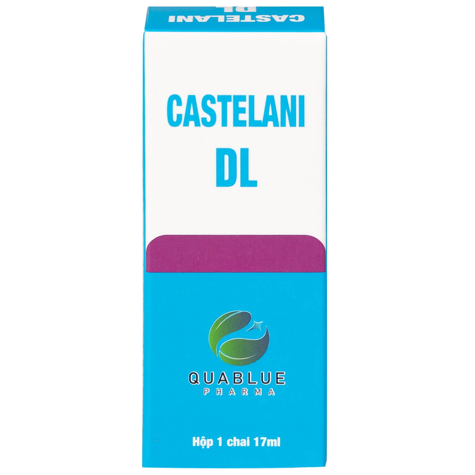 Hình ảnh Dung dịch bôi ngoài da Castelani DL 17ml Quablue Pharma hỗ trợ phòng ngừa viêm da do bỏng da, lở loét